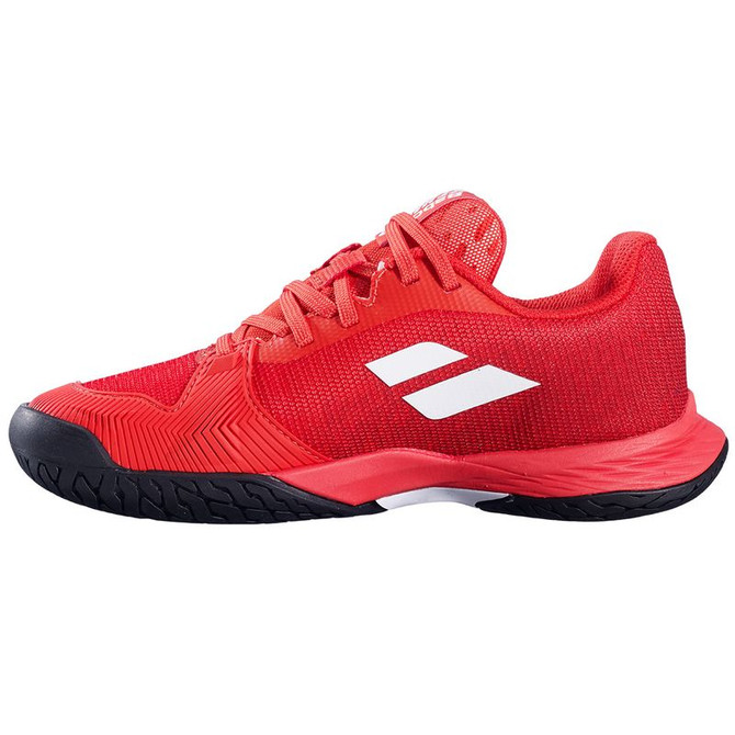 Babolat Jet Mach III All Court Junior Tennis Shoe - Cherry Tomato/White - 3