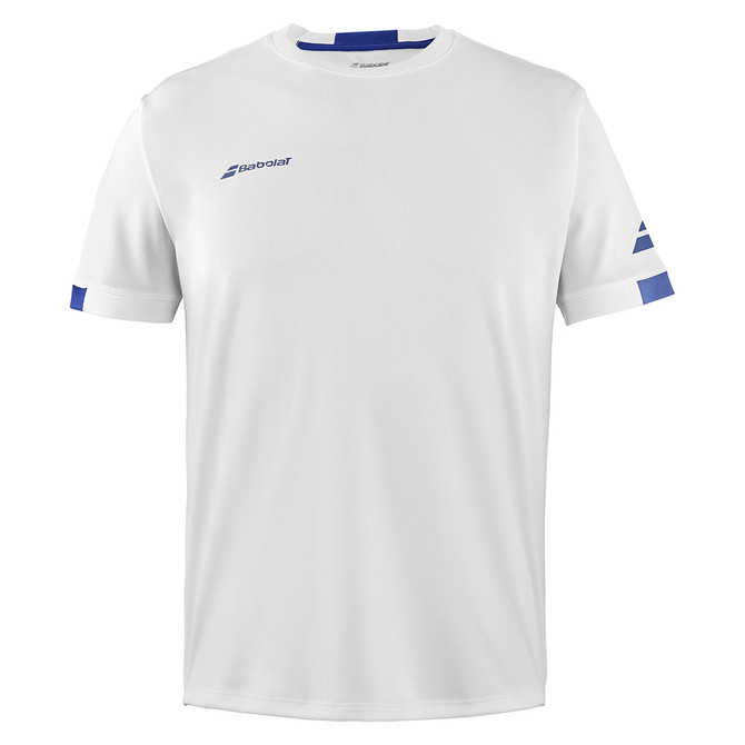 Babolat Play Crew Neck Boys Shirt - White