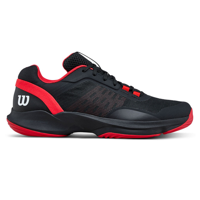 Wilson Hurakn Pro v2 Mens Tennis Shoe - Black/Infrared/White