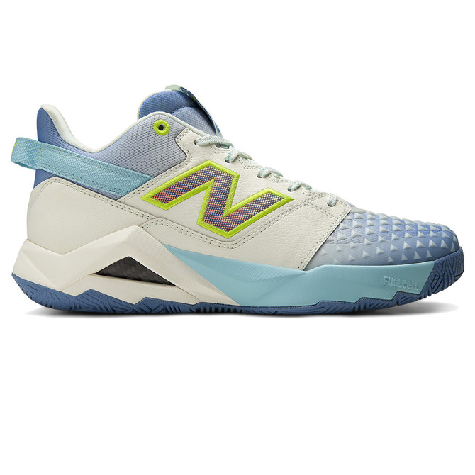 New Balance Coco CG2 (D) Womens Tennis Shoe - White/Sea Salt/Glint Blue