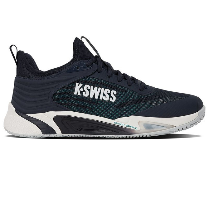 K Swiss Hypercourt Pinnacle Mens Tennis Shoe - Carbon/Blanc deBlanc/Baltic