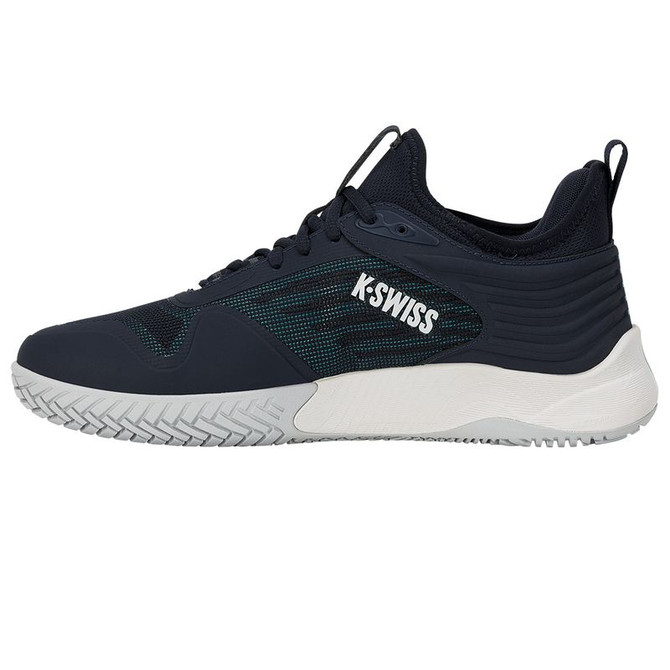 K Swiss Hypercourt Pinnacle Mens Tennis Shoe - Carbon/Blanc deBlanc/Baltic