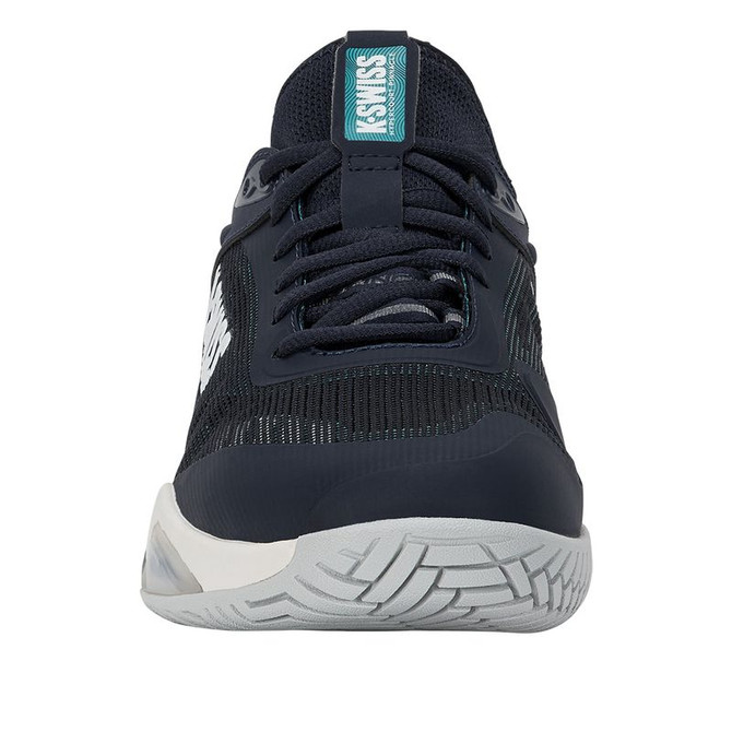K Swiss Hypercourt Pinnacle Mens Tennis Shoe - Carbon/Blanc deBlanc/Baltic