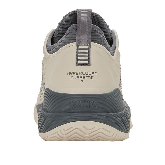 K Swiss Hypercourt Supreme 2 Mens Tennis Shoe - Whitecap Grey/Turbulence/Egret