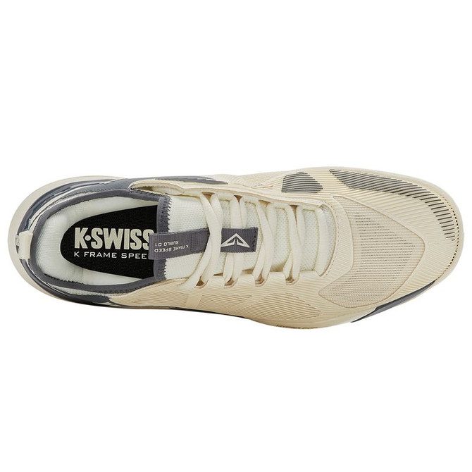 K Swiss K-Frame Speed Rublo Mens Tennis Shoe - Egret/Turbulence