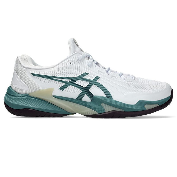 Asics Court FF 3 Mens Tennis Shoe - White/Foggy Teal