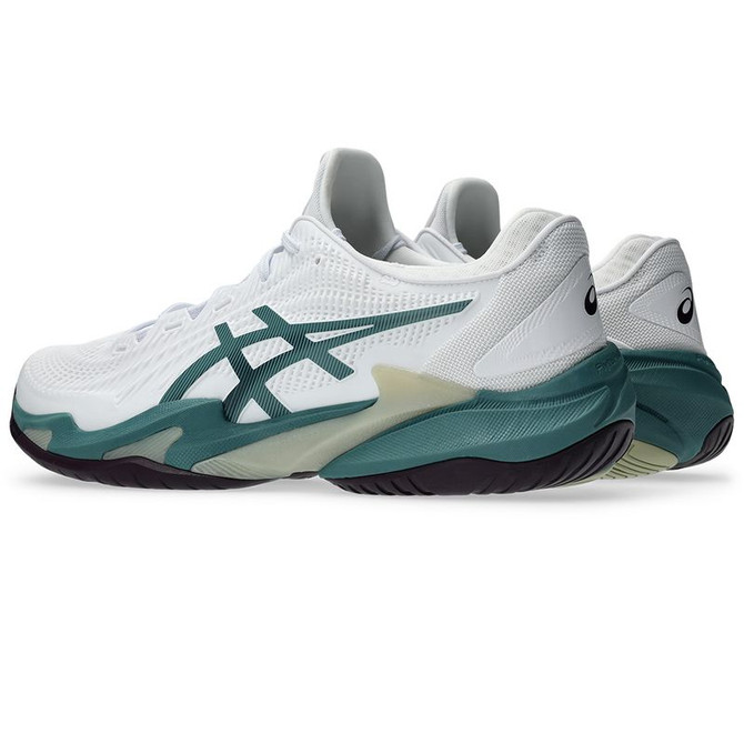 Asics Court FF 3 Mens Tennis Shoe - White/Foggy Teal