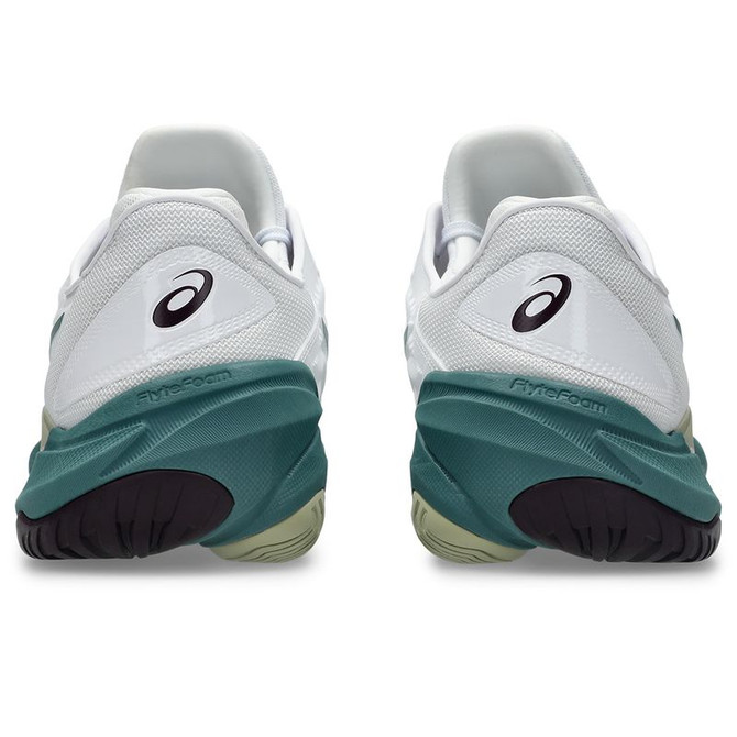 Asics Court FF 3 Mens Tennis Shoe - White/Foggy Teal