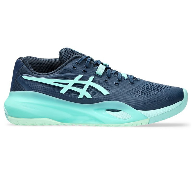 Asics Resolution X Mens Tennis Shoe - Night Sky/Illuminate Mint