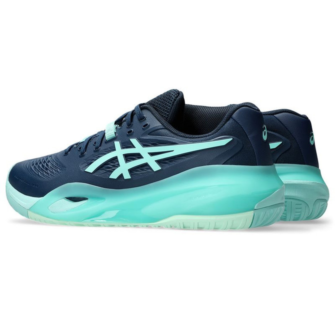 Asics Resolution X Mens Tennis Shoe - Night Sky/Illuminate Mint