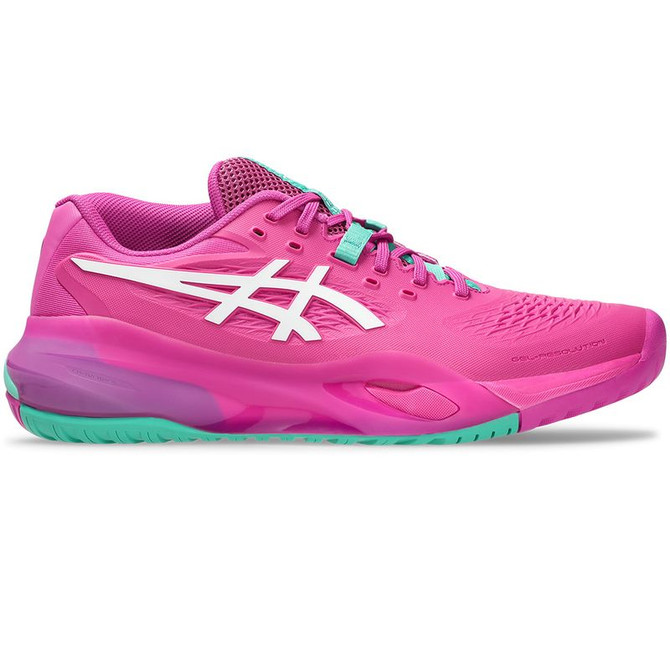 Asics Gel Resolution X Mens Tennis Shoe - Digital Sakura/White