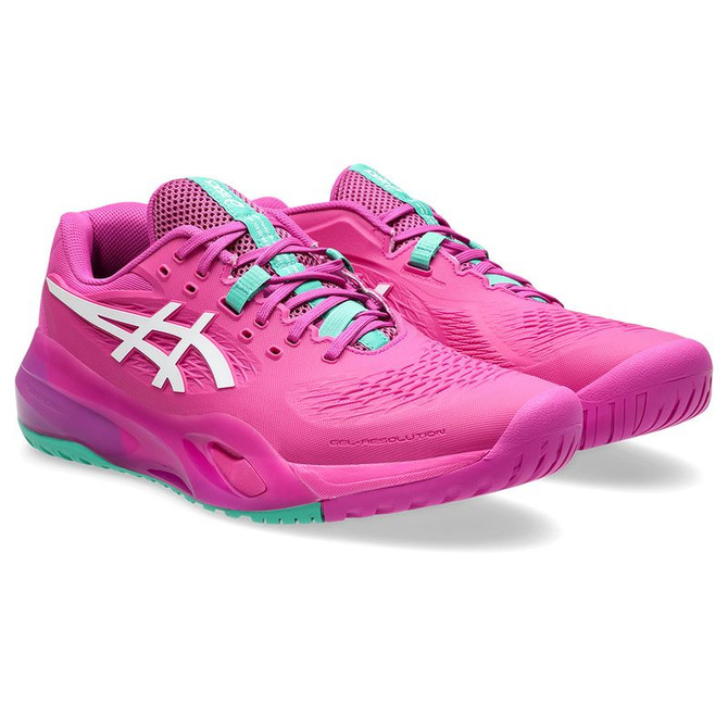 Asics Gel Resolution X Mens Tennis Shoe - Digital Sakura/White