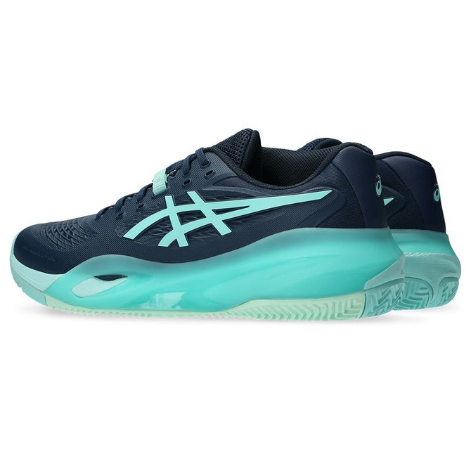 Asics Gel Resolution X Mens Clay Tennis Shoe - Night Sky/Illuminate Mint