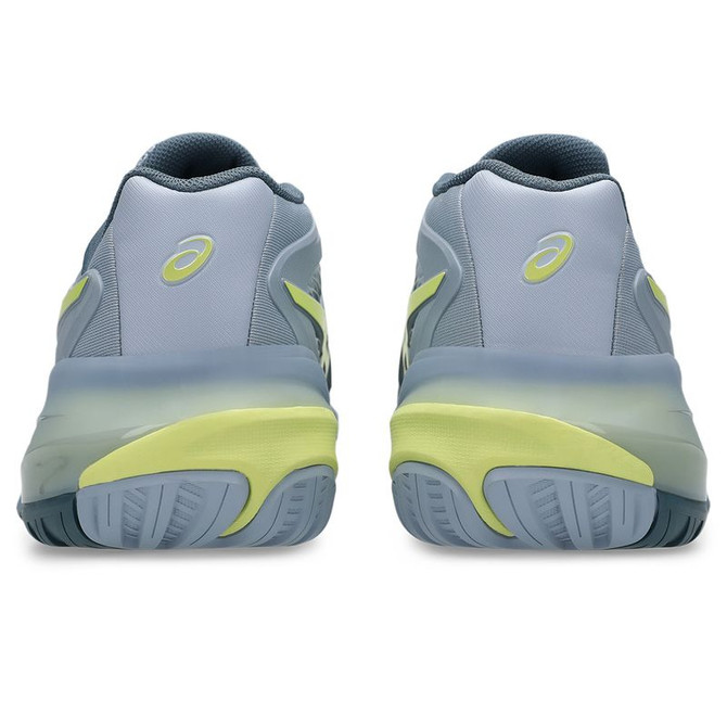 Asics Gel Resolution X Mens Wide (2E) Tennis Shoe - Grey Blue/Pistachio