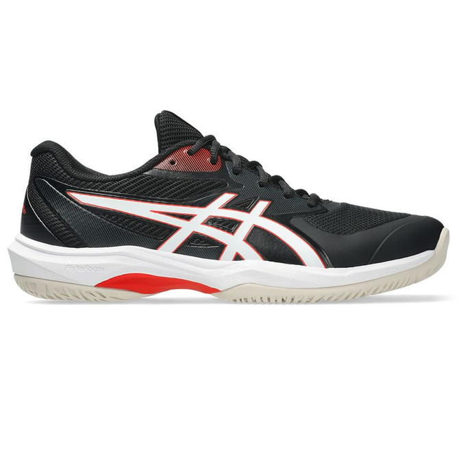 Asics Gel Game FF Mens Tennis Shoe - Black/Cherry Tomato