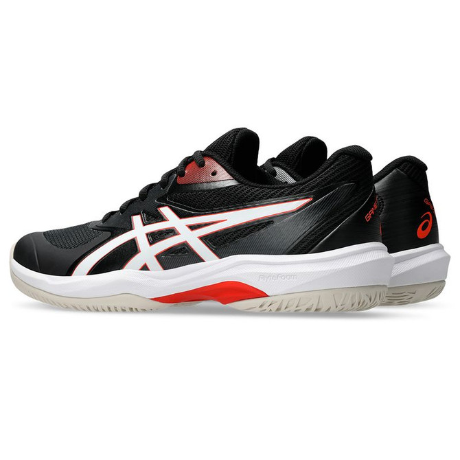 Asics Gel Game FF Mens Tennis Shoe - Black/Cherry Tomato
