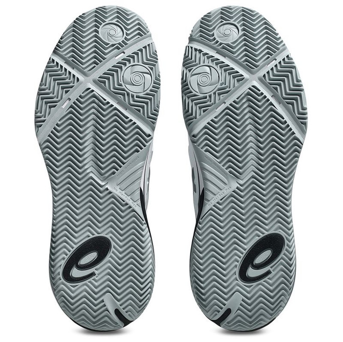 Asics Gel Resolution X Mens Padel Shoe - White/Steel Grey