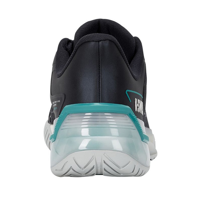 K Swiss Ultrashot 4 Mens Tennis Shoe - Carbon/Blanc DeBlanc/Baltic