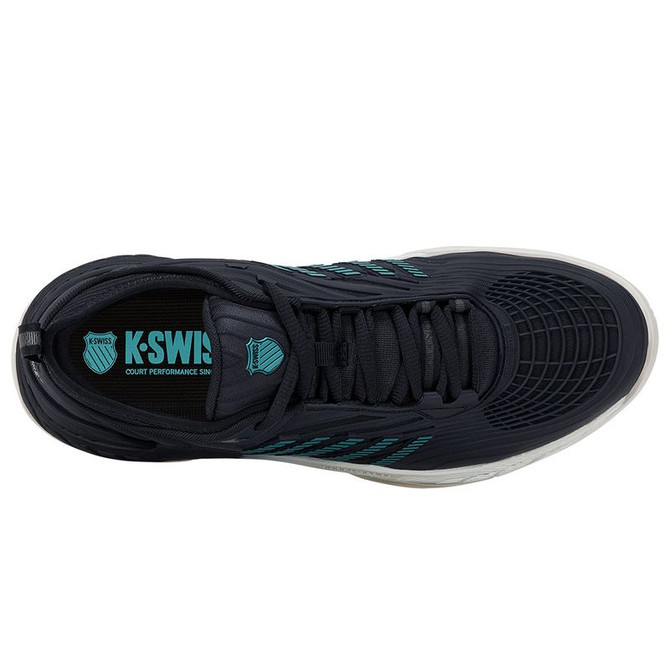 K Swiss Hypercourt Supreme 2 Mens Tennis Shoe - Carbon/Blanc deBlanc/Baltic