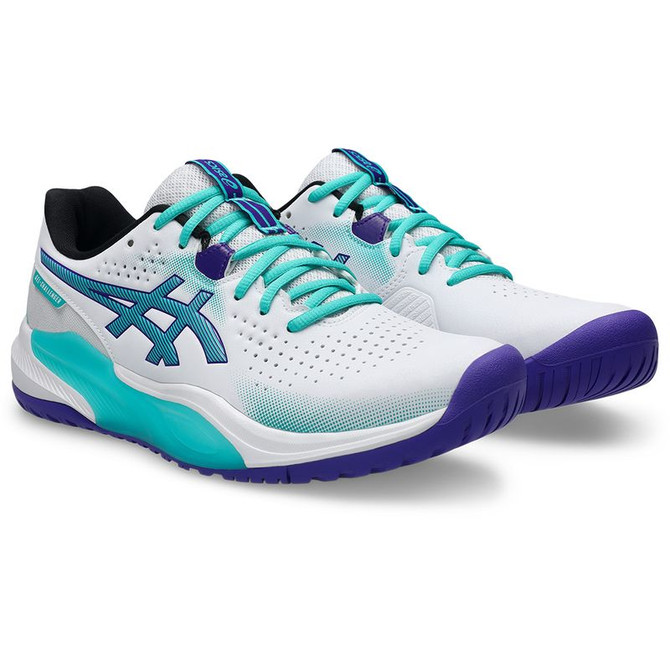 Asics Gel Challenger 15 Mens Tennis Shoe - White/Sea Glass