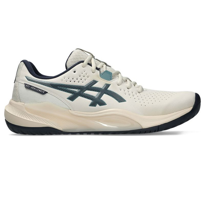Asics Gel Challenger 15 Mens Tennis Shoe - Oatmeal/Midnight