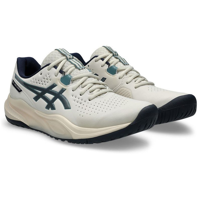 Asics Gel Challenger 15 Mens Tennis Shoe - Oatmeal/Midnight