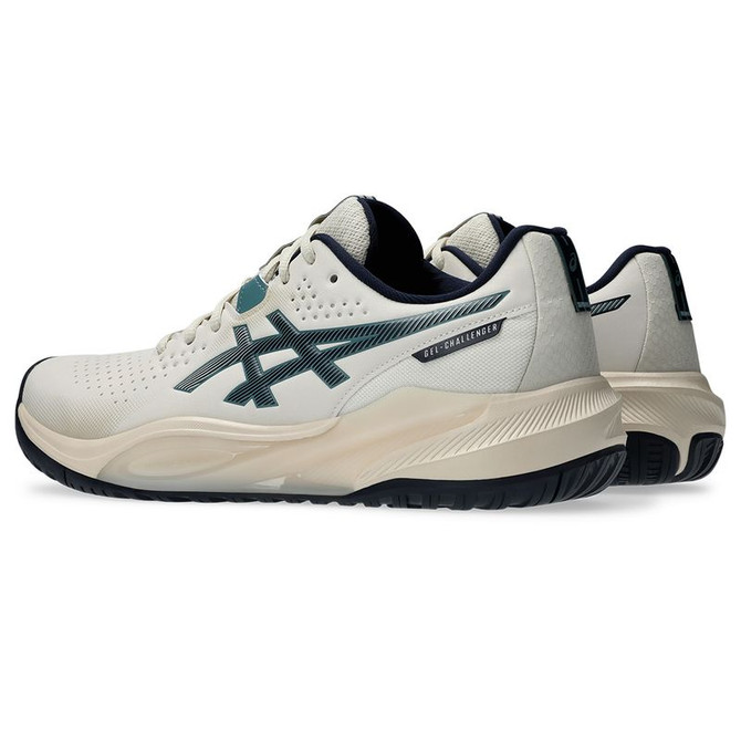 Asics Gel Challenger 15 Mens Tennis Shoe - Oatmeal/Midnight