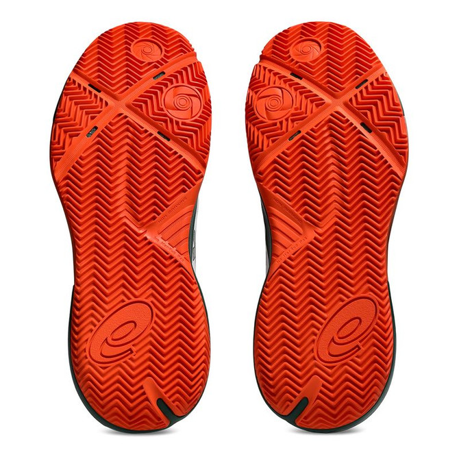 Asics Gel Challenger 15 Mens Padel Shoe - White/Energy Orange
