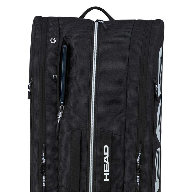 Head Tour L Padel Bag - Black/White