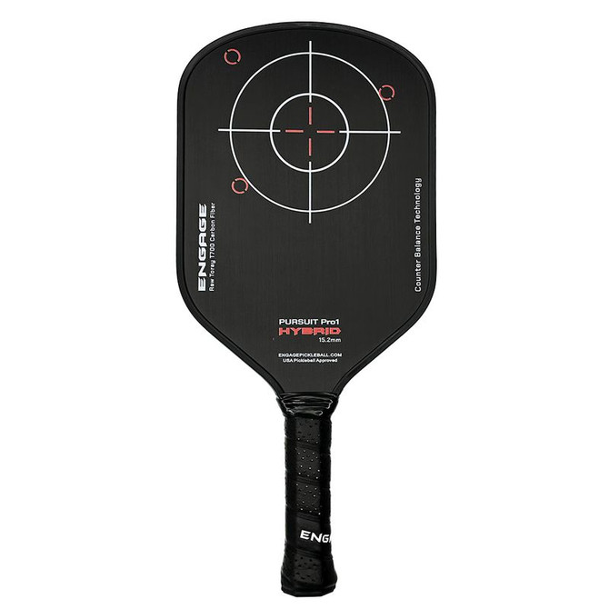 Engage Pursuit Pro1 Hybrid 15.2 Red Pickleball Paddle