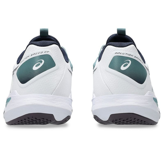 Asics Solution Speed FF 4 Mens Tennis Shoe - White/Midnight