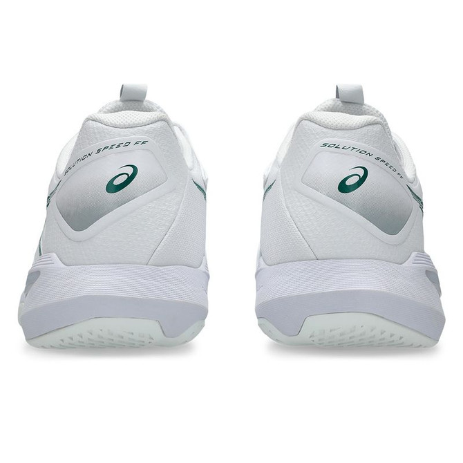 Asics Solution Speed FF 4 LTD Mens Tennis Shoe - White/Pitch Green
