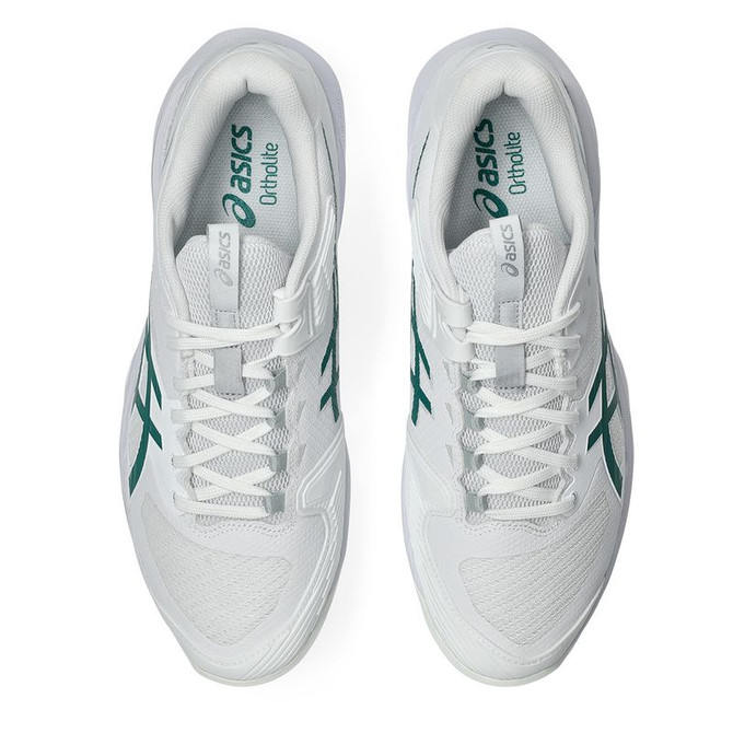 Asics Solution Speed FF 4 LTD Mens Tennis Shoe - White/Pitch Green