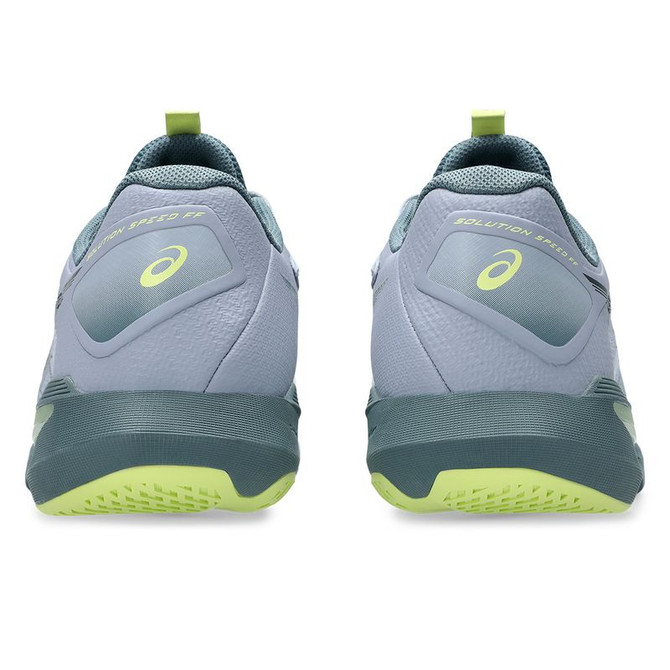 Asics Solution Speed FF 4 Mens Tennis Shoe - Grey Blue/Ironclad