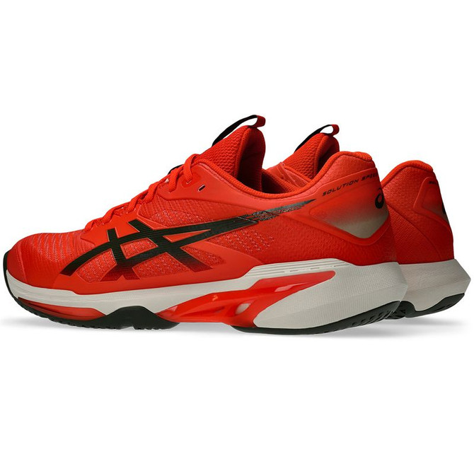Asics Solution Speed FF 4 Mens Tennis Shoe - Cherry Tomato/Vintage Khaki