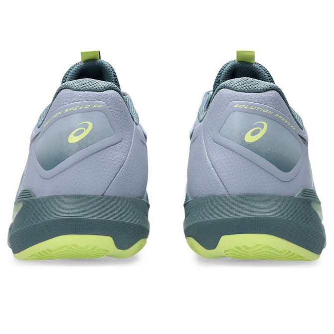 Asics Solution Speed FF 4 Mens Clay Tennis Shoe - Grey Blue/Ironclad