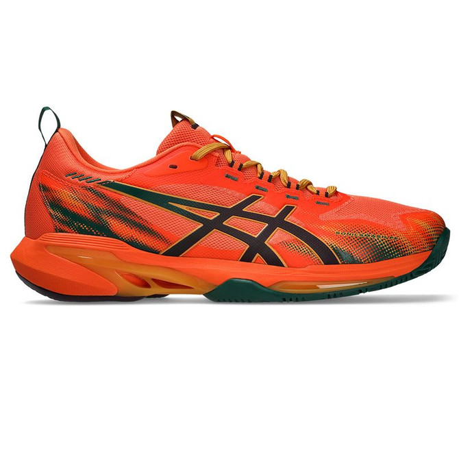Asics Sonicsmash FF Mens Padel Shoe - Orange/Dark Aubergine
