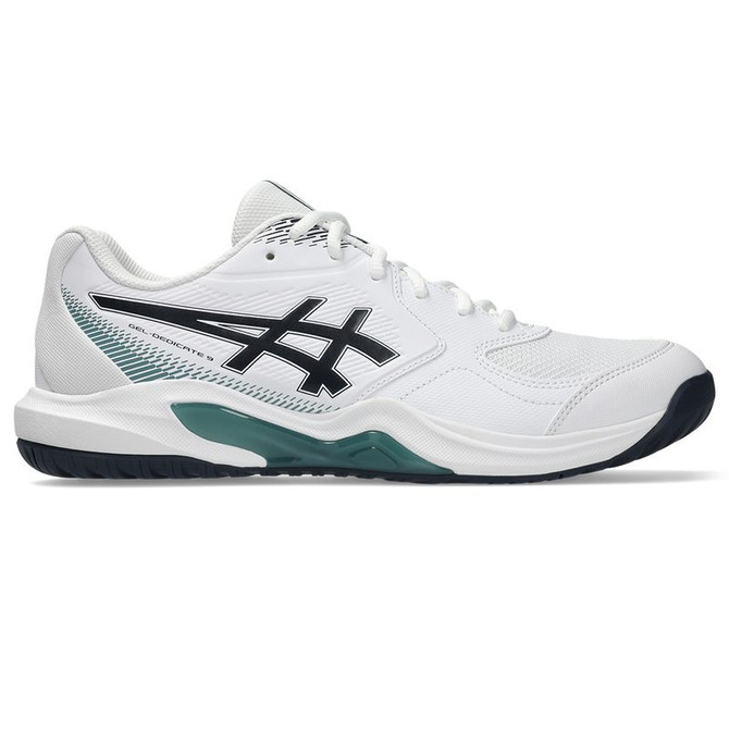 Asics Gel Dedicate 9 Mens Tennis Shoe - White/Midnight