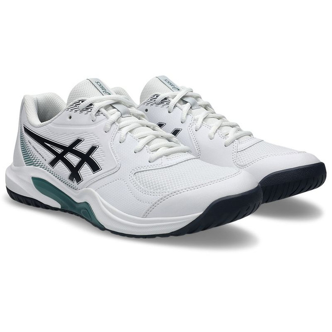 Asics Gel Dedicate 9 Mens Tennis Shoe - White/Midnight