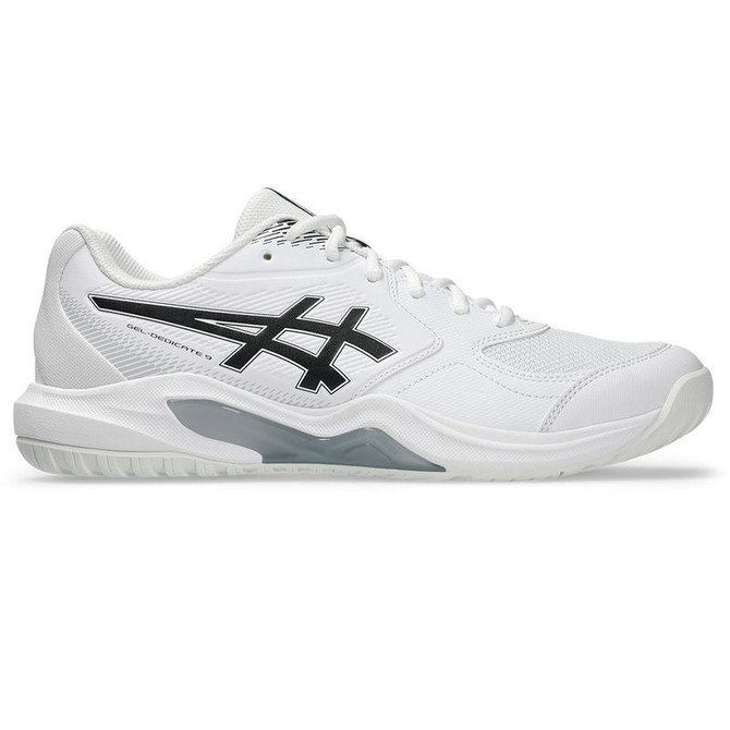 Asics Gel Dedicate 9 Mens Tennis Shoe - White/Black