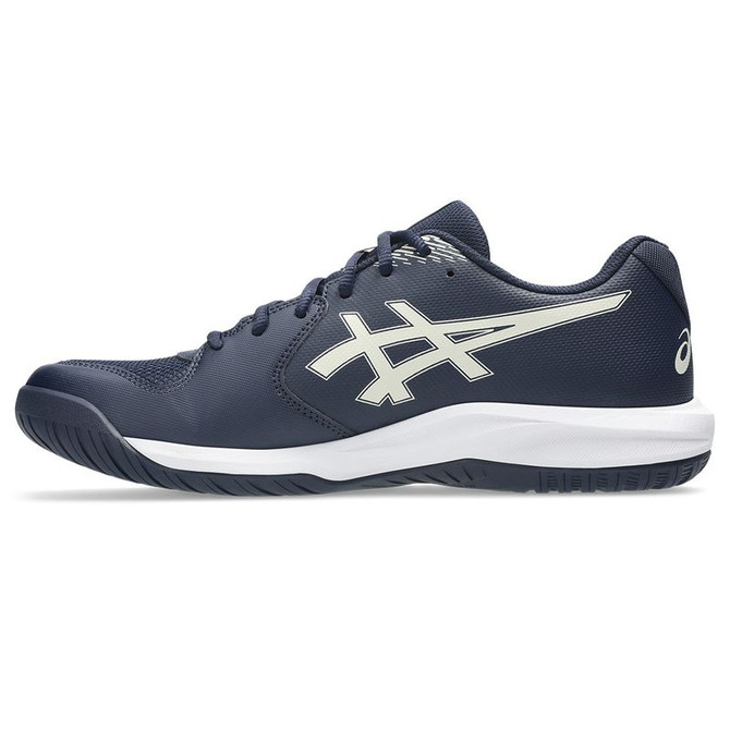 Asics Gel Dedicate 9 Mens Tennis Shoe - Midnight/Oatmeal