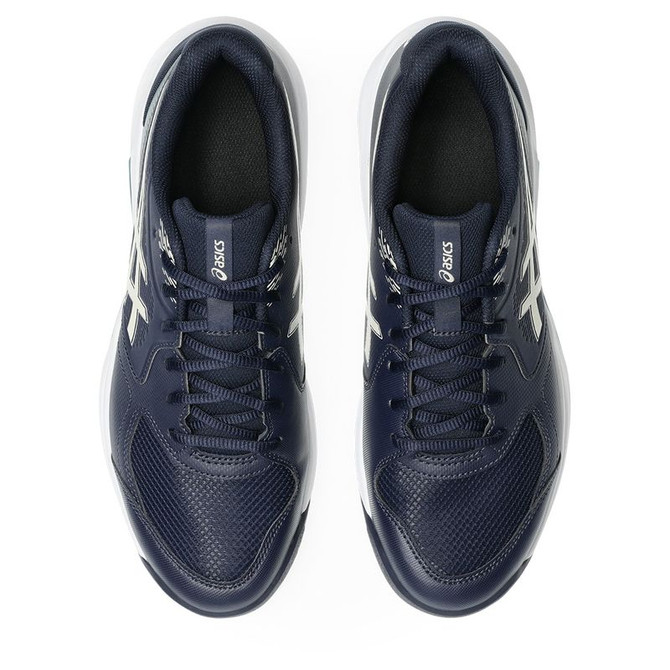 Asics Gel Dedicate 9 Mens Tennis Shoe - Midnight/Oatmeal