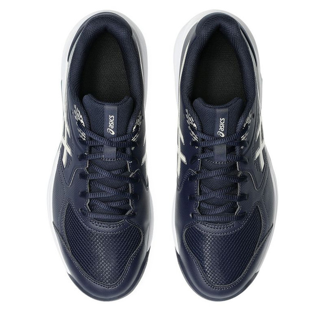 Asics Gel Dedicate 9 Mens Wide (2E) Tennis Shoe - Midnight/Oatmeal