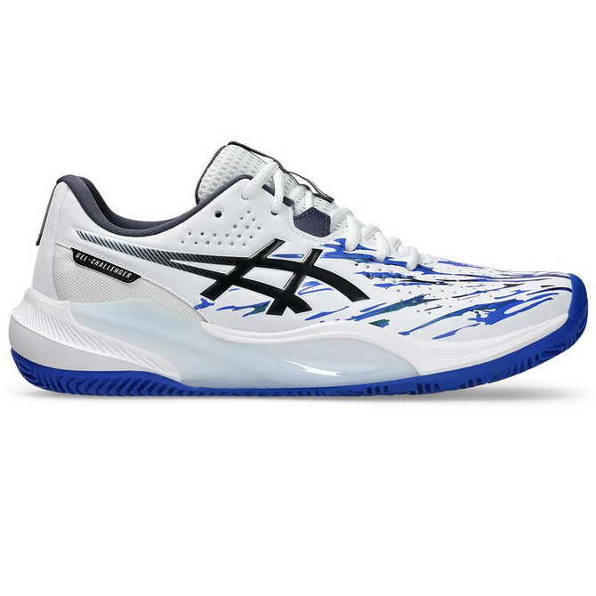 Asics Gel Challenger 15 Mens Padel Shoe - White/Indigo Fog