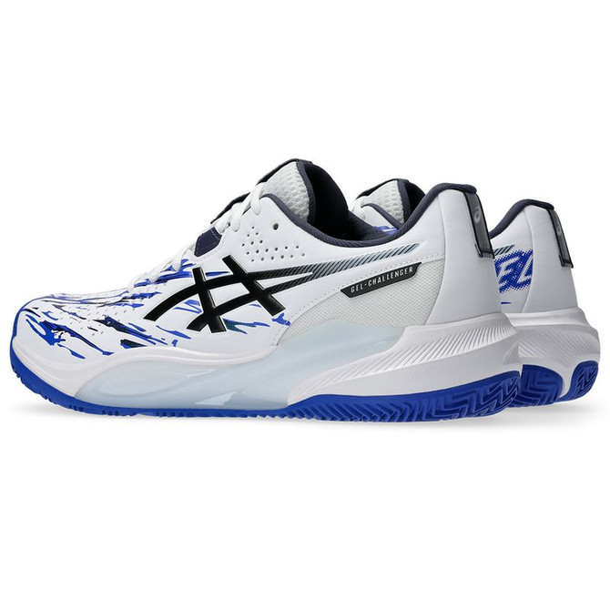 Asics Gel Challenger 15 Mens Padel Shoe - White/Indigo Fog