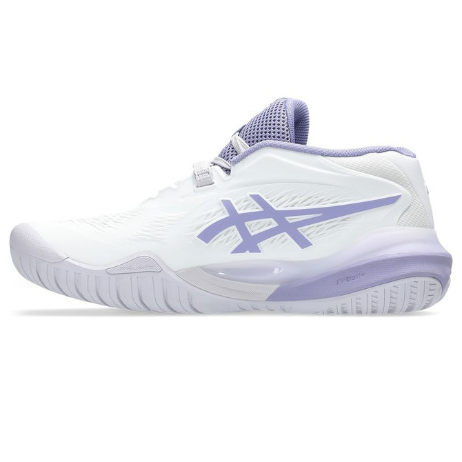 Asics Gel Resolution X Womens Tennis Shoe - White/Bluebell