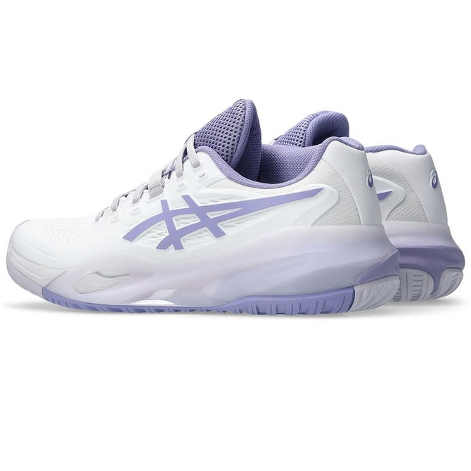 Asics Gel Resolution X Womens Tennis Shoe - White/Bluebell