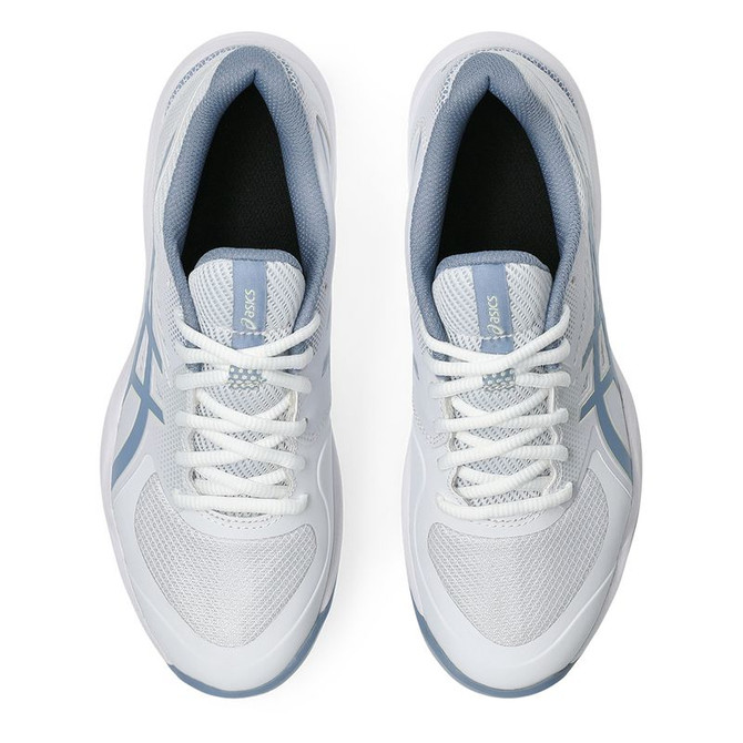 Asics Gel Game FF Womens Pickleball Shoe - White/Calm Indigo