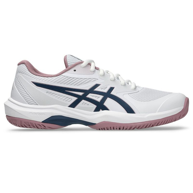 Asics Gel Game FF Womens Tennis Shoe - White/Independence Blue