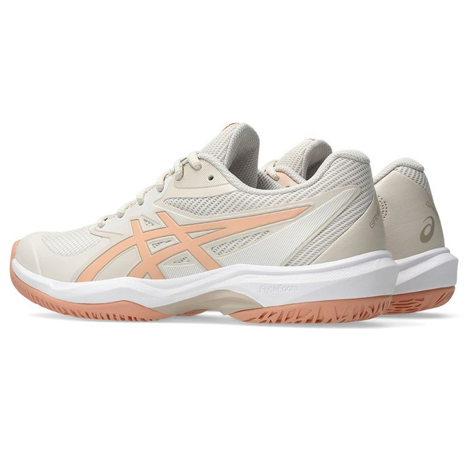 Asics Gel Game FF Womens Tennis Shoe - Soft Oat/Cantaloupe